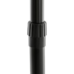 New Photo Backdrop Black Heavy Duty Stand Kit With Weighted Steel Base 8 X 10ft