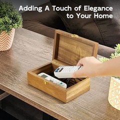 Wood Decorative Box with Lid Jewelry Box, Memories Box, Keepsake Small Acacia