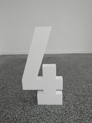 Polystyrene Number 50cm Birthday Anniversary Party Digit Letter Table Decoration 3D