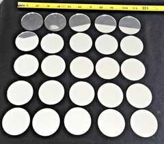 25 Pieces 2″ Small Circle Craft Mirrors Mini Mirror Round for Wedding, Crafting