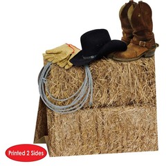 Beistle 3-D Western Centerpiece, 9.5″ Tall 1 Count (Pack of 1), Multicolored