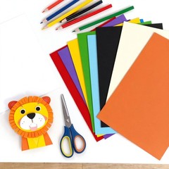 GOHOHOF 50 Sheets Colored Cardstock paper 8.5 x 11 colored card Multicolored