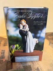 Weddingstar TheTrue Romance Bride and Groom Couple cake topper