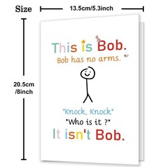 IDU Funny Birthday Cards for Men Women,Cheeky Birthday Card Gifts for Dad Mom…