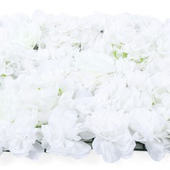 6 Pcs Silk Rose Flower Wall Panels 40 × 60 cm Wedding Party Backdrop