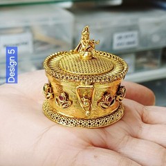 Sindoor box,Kumkum box,Rajwadi Kankavati,Wedding favor,Pooja accessory
