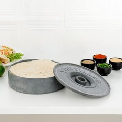 Restaurantware Tortilla Warmer 2 Count 8.5 X 8.5 X 2.3 Inches Plastic Tortilla