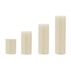 4PCS Cylinder Pedestal Flower Stands Wedding Cake Flowers Display Stand
