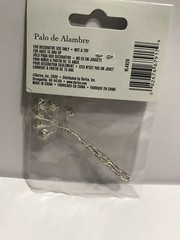 Victoria Lynn Rhinestone Flower Wire Picks 6pc New