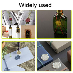 Wax Seal Beads, 500 PCS Octagon Sealing Wax Beads for Seal Stamp for Wedding an