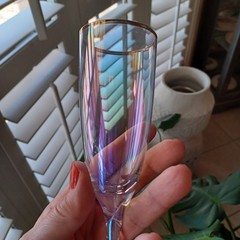 NEW ANTRHOPOLOGIE ALTA FLUTE GLASS CHAMPAGNE GLASS SINGLE BEAUTIFUL REPLACEMENT