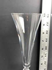Set of 2 10 Inch 2000 Crystal Champagne Flute Glasses