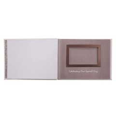 WITH LOVE Wedding Guest Book Mr. & Mrs. medium, White – & Mrs./Wedding