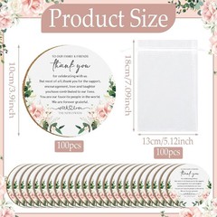 200 Pcs Wedding Favors for Guests Floral Cork Coasters Bulk Bridal Shower Tha…