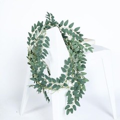 6 Light Green 36 ft long Honey Locust Artificial Foliage Botanical Garlands Sale