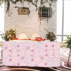 4X Artificial Flower Wall Handmade Panels Wedding Party Backdrop Home Decor US