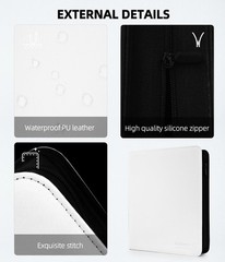 Premium 12 Pocket Card Binder, Holds 480 Cards for MTG TCG Sports Game Cards(…