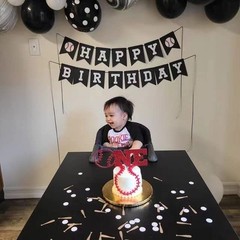 200Pcs-Baseball Table Confetti, Baseball Bat Confetti,Baseball Party Decorati…