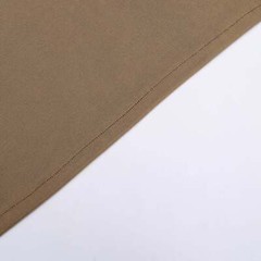 5 ft TAUPE Matte Fitted Spandex Round Top Arch Backdrop STAND COVER Party