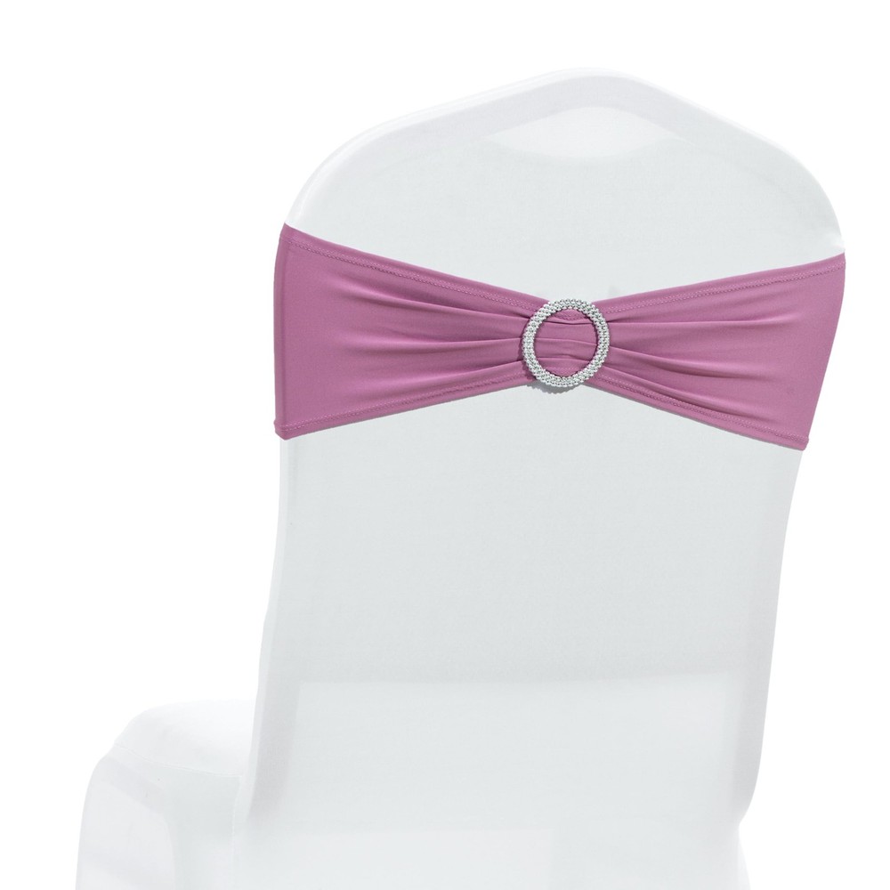 MDS 100 Spandex Chair Sashes Dusty Pink