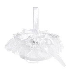 Valentine’s Day Flower Girl Baskets for Wedding Decor Small Floral