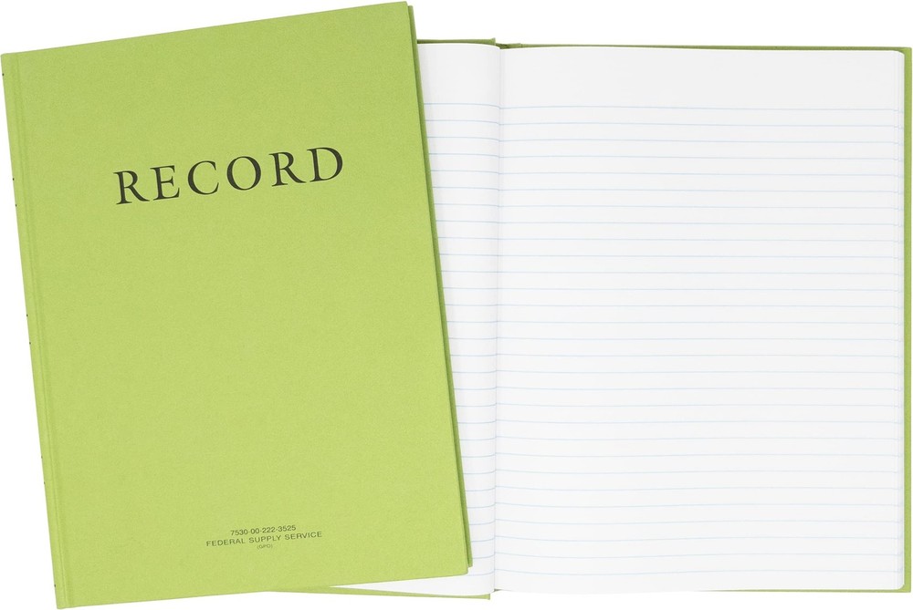 Tacticai Green Military Log Book 8×10.5 192 Pages Supply Chain Inventory NSN