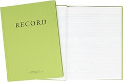 Tacticai Green Military Log Book 8×10.5 192 Pages Supply Chain Inventory NSN
