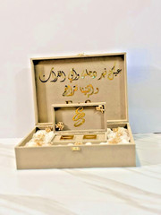 Custom Velvet Wedding Box