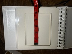 Tap Wedding Photo Album 45 White Fanfare RM Set with Box Never Used