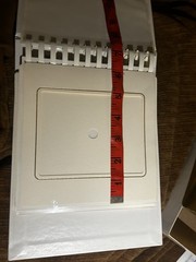Tap Wedding Photo Album 45 White Fanfare RM Set with Box Never Used