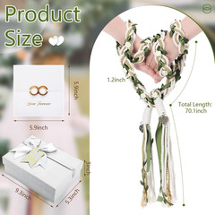 Rustic Handfasting Cord for Wedding Ceremony – Traditional Lasso Lazos