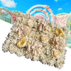 New Romantic 6 Pack Artificial Silk Flower Wall Panels Wedding Party Venue Decor