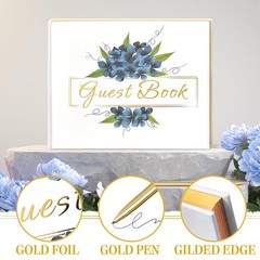 Wedding Guest Book with Pen , Guest Book , Guest Book for Vacation Home , Guest