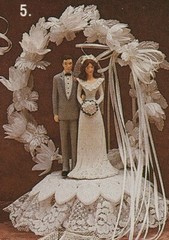 New Wilton Designer Series Love’s Delight Wedding Cake Top, black tux #101-1786
