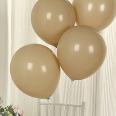 50 TAUPE 12″ Biodegradable Latex Matte Pastel Balloons Party Wedding Decorations