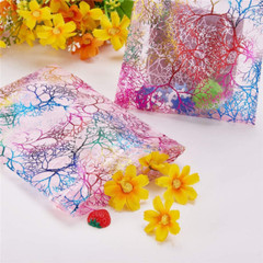 100P Coralline Sheer Organza Gift Bags Candy Jewelry Pouches Wedding Party Favor