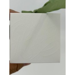 49 Pack White Especially For You Favor Boxes with Green Ribbon 2.5 Inch