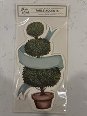 NWT Set of 12 Table Setting/Name Card Topiary Table Accents.