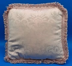 VTG Paisley Applique Rose Daughter Ring Bearer Wedding Pillow Plush 11″ Square