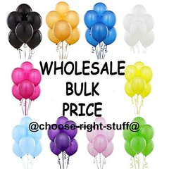 WHOLESALE BALLOON 100-5000 10″ Latex JOB LOT High Quality Any Occasion BALLON