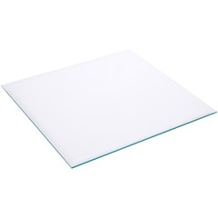 Plymor 12″ Square, 5mm Thick Beveled Clear Glass