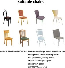 Gray Spandex Chair Covers 20pc – Flexible Banquet Wedding Party Slipcovers