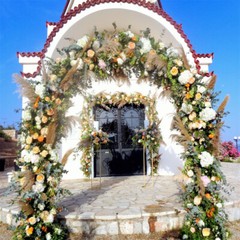 Jumbo White Wedding Arch Ceremony Metal Backdrop Garden Arch Frame Pergola Stand