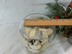 Vintage Bride & Groom Cake Topper ~Chalkware ~1950’s~UNIQUE IN JAR