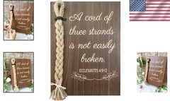 God’s Knot Cord of Three Strands Wedding Sign – A Unique Unity Ceremony Piece