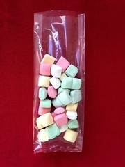 100 Gusseted Crystal Clear Cellophane Bags Wedding Favors, Baby shower Treat Bag