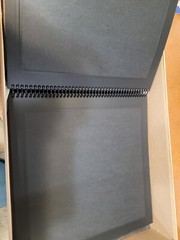 Genuine 10×10 Bronze Leather Wedding Album Fits 24 Prints LNIB