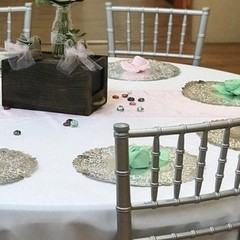50 – 12″ SILVER PAPER DOILIES | Anniversary, Wedding, Placemats Silver Chargers