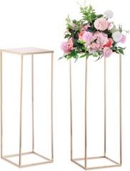 Stunning 31.5 Inch Gold Vases for Centerpieces – Ideal for Weddings & Events