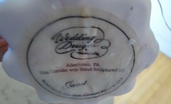 Wedding Designs By Waxworks White & Pink Unity Wedding Candle